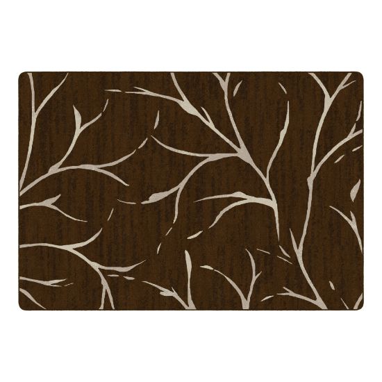 Picture of Flagship Carpets Moreland Rectangular Area Rug, 8-1/3ft x 12ft, Chocolate