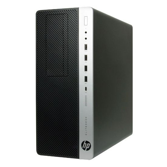 Picture of HP EliteDesk 800 G3 MT Refurbished Desktop PC, Intel Core i7, 32GB Memory, 1TB Solid State Drive, Windows 10, J1-800G3TA10