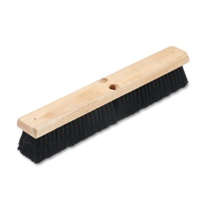 Picture of Boardwalk Tampico Fiber Floor Brush Head, 18in x 2 1/2in, Black