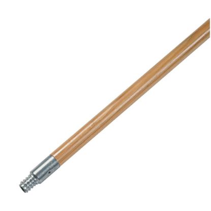 Picture of Pro Line Metal-Tip Threaded Hardwood Broom Handle, 15/16in Diameter, 60in Length