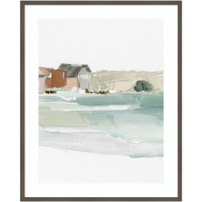 Picture of Amanti Art Seaside Tranquility II by Susan Pepe Wood Framed Wall Art Print, 33inW x 41inH, Gray