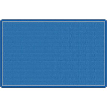 Picture of Flagship Carpets All Over Weave Area Rug, 6ft x 8-1/3ft, Blue