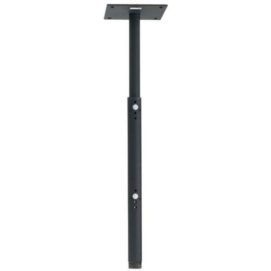 Picture of Chief 8in Ceiling Plate with 1.5in NPT 24-46in Extension Column - Black - 500lb