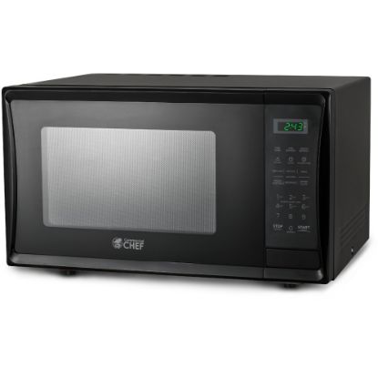 Picture of Commercial Chef 1.1 Cu. Ft. 1000W Countertop Microwave Oven, Black