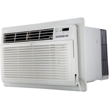 Picture of LG 230V Through-The-Wall Air Conditioner With Heat, 11,200 BTU, 14 7/16inH x 24inW x 20 1/8inD, White