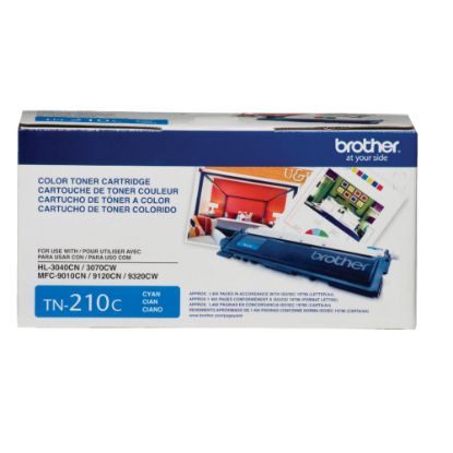 Picture of Brother TN-210 Cyan Toner Cartridge, TN-210C