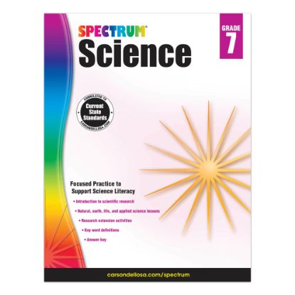 Picture of Carson-Dellosa Spectrum Science Workbook, Grade 7