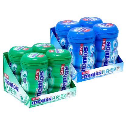 Picture of Mentos Pure Fresh Gum 50-Piece Packs, Box Of 8 Packs