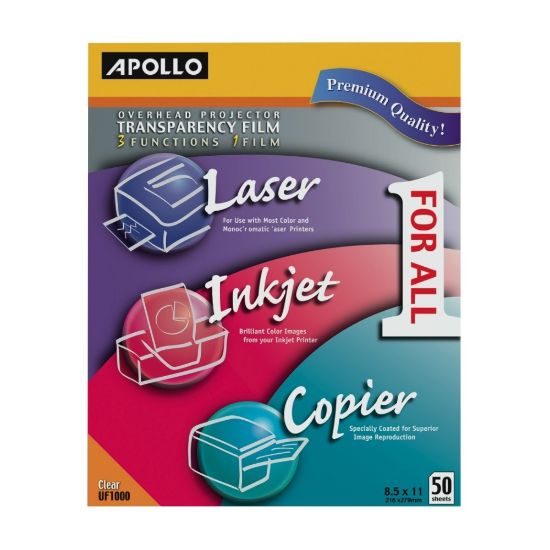 Picture of Apollo Multifunction Universal Film Without Stripe, 8 1/2in x 11in, Pack Of 50