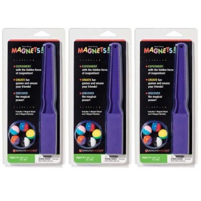 Picture of Dowling Magnets Magnet Wand & 5 Magnet Marbles, Pack Of 3 Sets