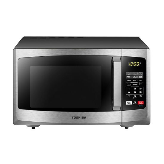 Picture of Toshiba 0.9 Cu. Ft. Countertop Microwave, Stainless Steel