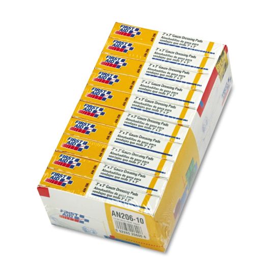 Picture of First Aid Only Gauze Refill For ANSI SmartCompliance First Aid Kits, 4in x 2-7/16in