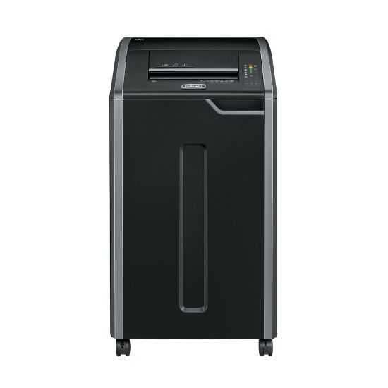 Picture of Fellowes Powershred 425Ci 100% Jam Proof BAA Compliant 30-Sheet Cross-Cut Continuous Duty Large Office Shredder