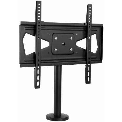 Picture of Mount-It! MI-854 Bolt-Down TV Stand For 32 - 55in TVs, 22inH x 9-1/2inW x 5-1/2inD, Black