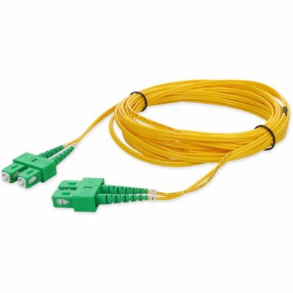 Picture of AddOn 6m SC OS1 Yellow Patch Cable - Patch cable - SC/APC single-mode (M) to SC/APC single-mode (M) - 6 m - fiber optic - duplex - 9 / 125 micron - OS1 - halogen-free - yellow