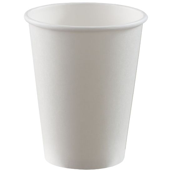 Picture of Amscan Paper Cups, 12 Oz, Frosty White, Pack Of 50 Cups, Case Of 3 Packs