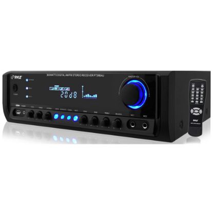 Picture of PyleHome PT390AU AM/FM Receiver - 300 W RMS - 4 Channel - AM, FM - USB - iPod Supported