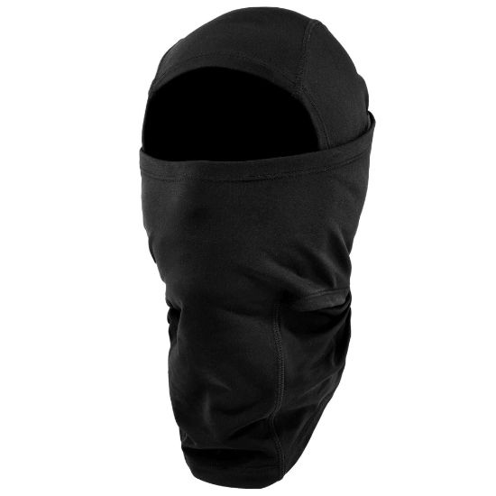 Picture of Ergodyne N-Ferno 6844 Dual-Layer Balaclava Face Mask, One Size, Black