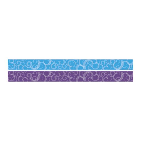 Picture of Barker Creek Double-Sided Straight-Edge Border Strips, 3in x 35in, North Shore, Pack Of 12