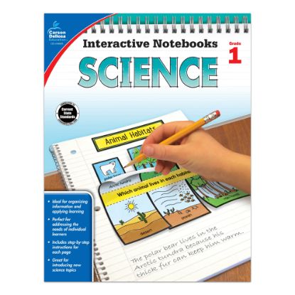 Picture of Carson-Dellosa Interactive Notebooks: Science, Grade 1