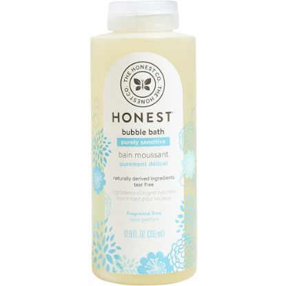 Picture of The Honest Company Bubble Bath Body Wash, Fragrance Free, 12 Oz