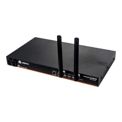 Picture of Avocent ACS 8000 Advanced Console Server ACS8016-NA-DAC-400 - Console server - 16 ports - 1GbE, RS-232, RS-422, RS-485 - LTE B12/B13/B14/B2/B4/B5 - 1U - rack-mountable - TAA Compliant