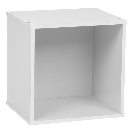 Picture of IRIS BAKU 14inH Modular Cube Storage Box, White