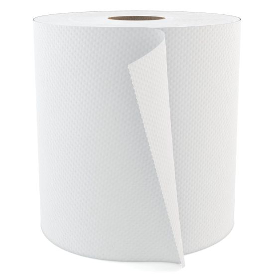 Picture of Highmark Hardwound 1-Ply Paper Towels, 800ft Per Roll, Pack Of 6 Rolls