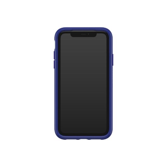 Picture of OtterBox Symmetry Series - Back cover for cell phone - polycarbonate, synthetic rubber - sapphire secret blue - for Apple iPhone 11