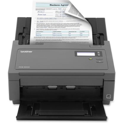 Picture of Brother PDS-5000 High Speed Desktop Scanner - Duplex - Desktop Scanner - 60ppm - SuperSpeed USB 3.0 - Duplex - 2-line mono display - 24-bit color