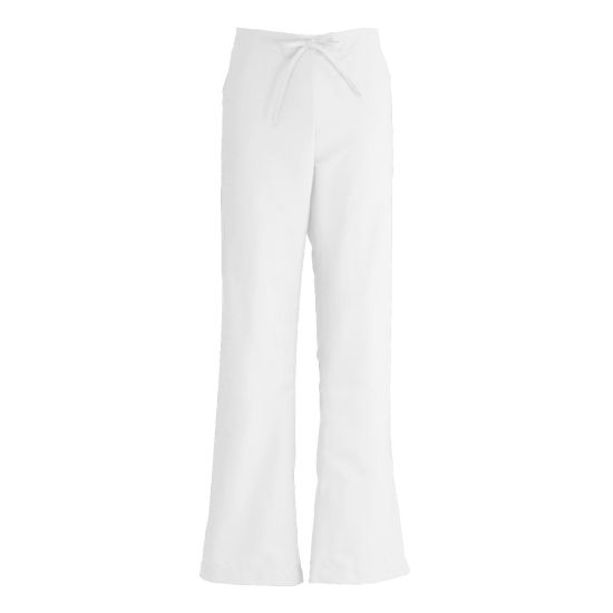 Picture of Medline ComfortEase Ladies Modern-Fit Cargo Scrub Pants, Large, White