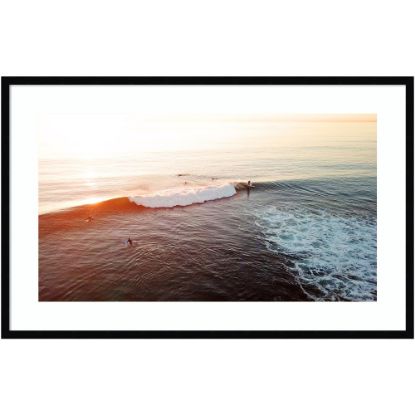 Picture of Amanti Art La Jolla 1 by Rachel Dowd Wood Framed Wall Art Print, 41inW x 26inH, Black