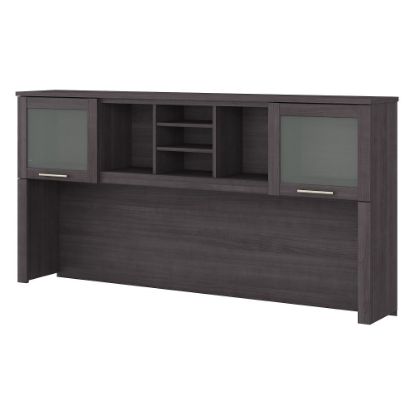 Picture of Bush Furniture Somerset 72inW Hutch For L-Shaped Desk, Storm Gray, Standard Delivery