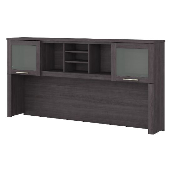 Picture of Bush Furniture Somerset 72inW Hutch For L-Shaped Desk, Storm Gray, Standard Delivery