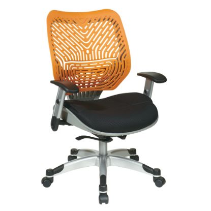 Picture of Office Star Unique Self-Adjusting SpaceFlex Mid-Back Managers Chair, Tang