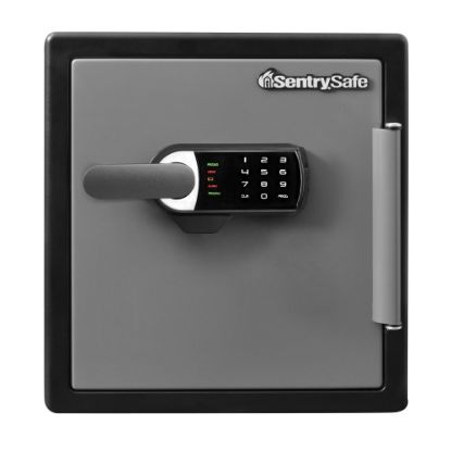 Picture of SentrySafe Alarm Fire/Water Safe, 1.23 Cu Ft, Black