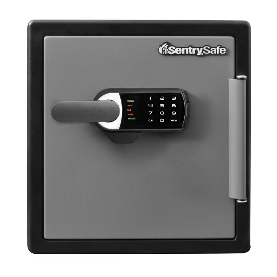 Picture of SentrySafe Alarm Fire/Water Safe, 1.23 Cu Ft, Black