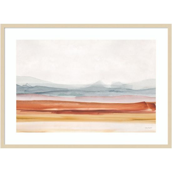 Picture of Amanti Art Sierra Hills 01 by Lisa Audit Wood Framed Wall Art Print, 41inW x 30inH, Natural