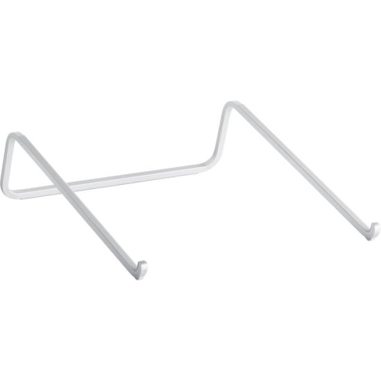 Picture of Rain Design mBar Laptop Stand - Silver - See better. Touch better. mBar raises and tilts your MacBook, makes viewing, typing and swiping on the touch Bar easier