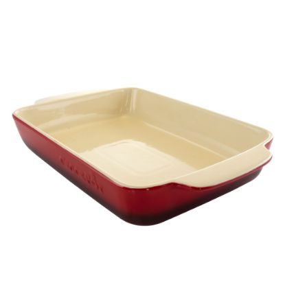 Picture of Crock-Pot Artisan 5.6-Quart Stoneware Pan, Red