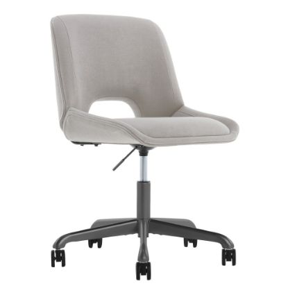 Picture of Elle Decor Laissy Low-Back Task Chair, Linen Color