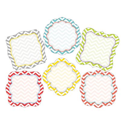 Picture of Barker Creek Accents, Double-Sided, Chevron Beautiful, Pack Of 72