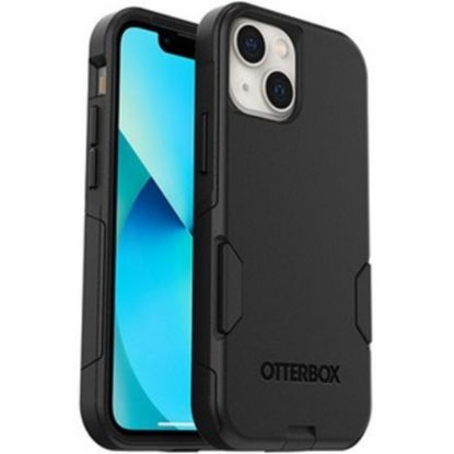 Picture of OtterBox iPhone 13 mini Commuter Series Antimicrobial Case - For Apple iPhone 13 mini, iPhone 12 mini Smartphone - Black