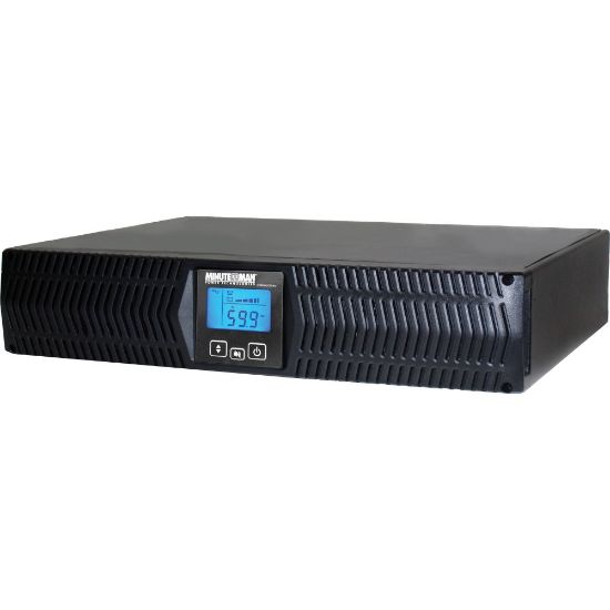 Picture of Minuteman Endeavor ED1500RTXL2UNC 1500VA Tower/Rack/Wall Mountable UPS - 2U Tower/Rack/Wall Mountable - 3 Minute Stand-by - 120 V AC Input - 120 V AC Output - 8 x NEMA 5-15R