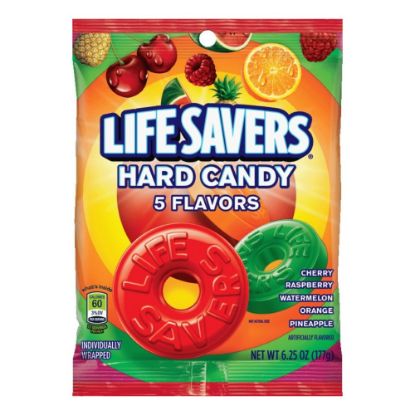 Picture of Life Savers Hard Candy, 5 Flavors, 6.25 Oz Bag