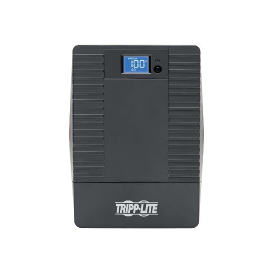 Picture of Tripp Lite UPS 1500VA 940W Battery Back Up Tower AVR 120V RJ11 RJ45 - UPS - AC 120 V - 940 Watt - 1500 VA - output connectors: 8