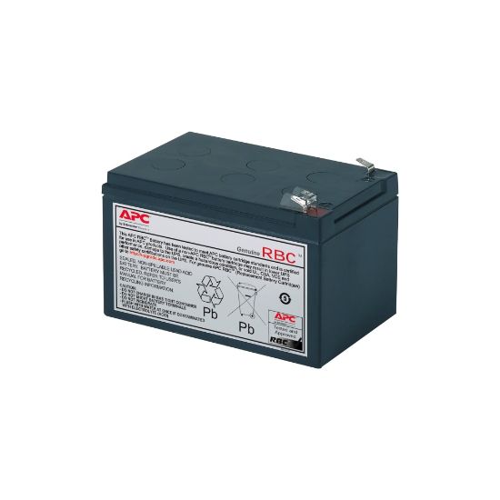 Picture of APC Replacement Battery Cartridge #4 - UPS battery - 1 x battery - lead acid - black - for P/N: BE 700 YIN, BE750BB-CN, BE800-IND, BK650I, BP500JPNP, BP650SX107, SC620X565, SU620I