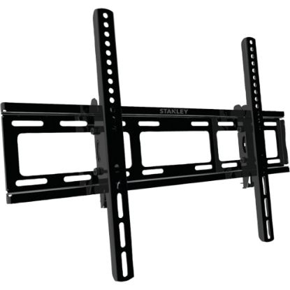 Picture of Stanley TLR-ES2215T Wall Mount for TV - Matte Black - 32in to 70in Screen Support - 90 lb Load Capacity - 600 x 400 - VESA Mount Compatible