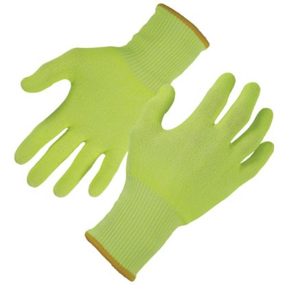 Picture of Ergodyne ProFlex 7040 Polyethylene Food Grade Gloves, Large, Lime, Case Of 144 Pairs