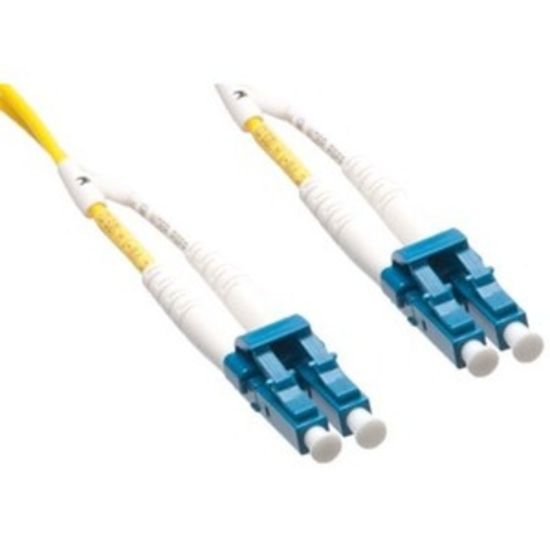 Picture of Axiom LC/LC Singlemode Duplex OS2 9/125 Fiber Optic Cable 50m - 164.04 ft Fiber Optic Network Cable for Network Device - First End: 2 x LC Network - Male - Second End: 2 x LC Network - Male